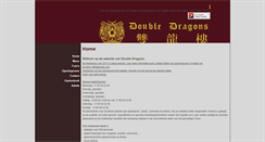 Desktop Screenshot of doubledragons.be